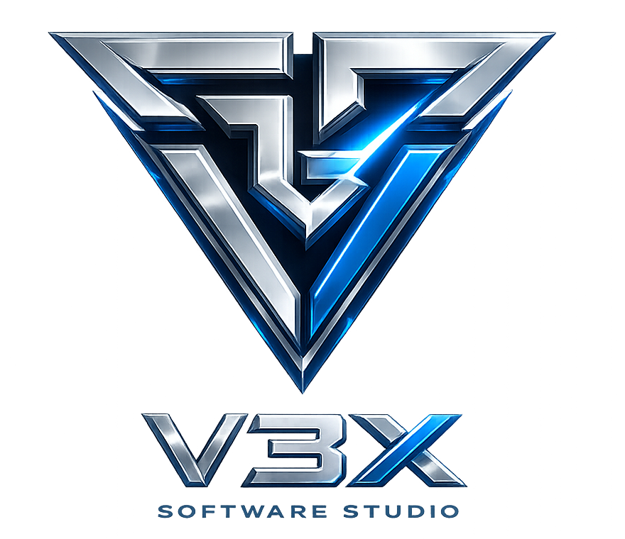 Logo de V3X Software Studio